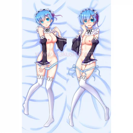 Re:Zero Dakimakura Rem Body Pillow Case 20