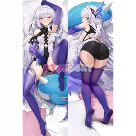 Genshin Impact Dakimakura Skirk Body Pillow Case