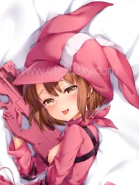 Sword Art Online GGO Dakimakura Llenn Body Pillow Case 04