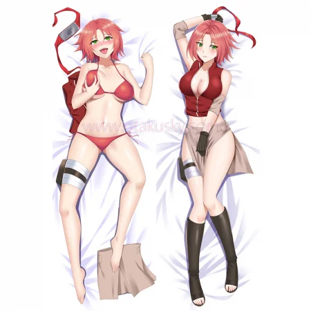 Naruto Dakimakura Sakura Haruno Body Pillow Case 04