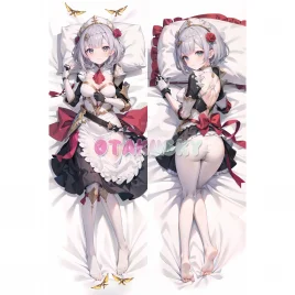 Genshin Impact Dakimakura Noelle Body Pillow Case 05