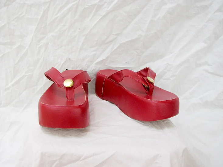 Samurai Warriors Okuni Cosplay Shoes - Click Image to Close