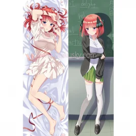 The Quintessential Quintuplets Dakimakura Nakano Nino Body Pillow Case 06