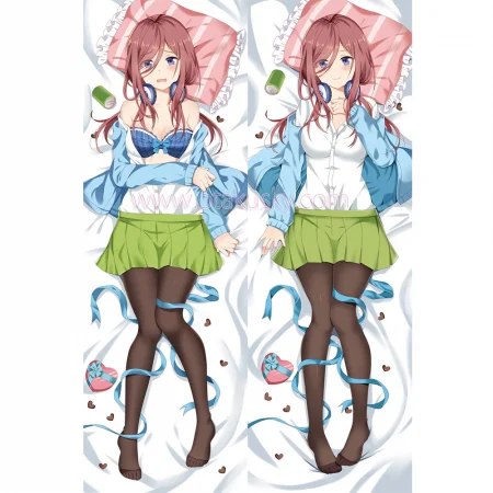 The Quintessential Quintuplets Dakimakura Nakano Miku Body Pillow Case 25