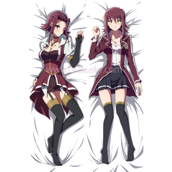 Yu-Gi-Oh! Dakimakura Akiza Izinski Body Pillow Case - Click Image to Close