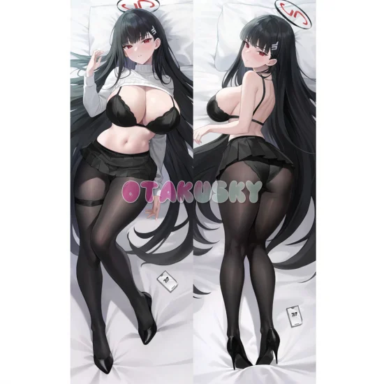 Blue Archive Dakimakura Tsukatsuki Rio Body Pillow Case 05 - Click Image to Close