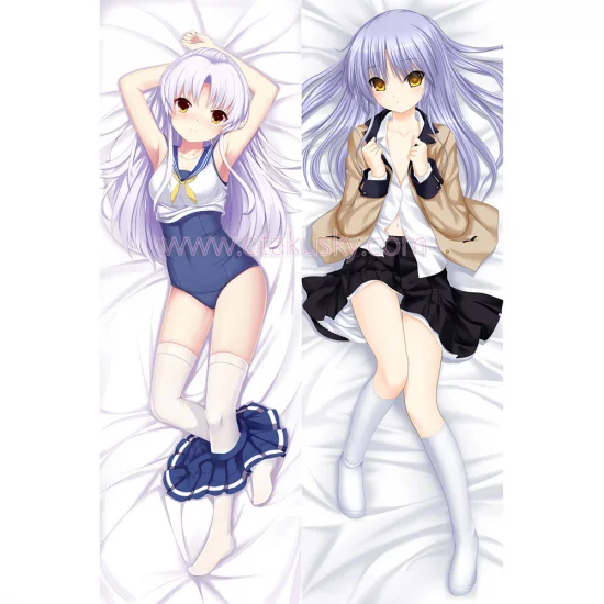 Angel Beats Dakimakura Kanade Tachibana Body Pillow Case - Click Image to Close