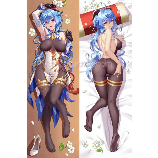 Genshin Impact Dakimakura Ganyu Body Pillow Case 06 - Click Image to Close