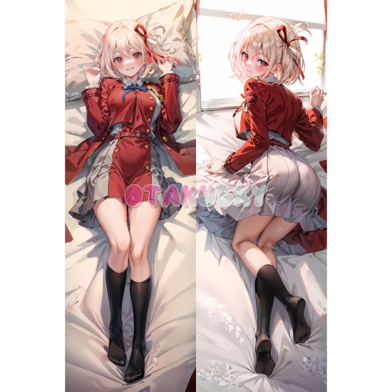 Lycoris Recoil Dakimakura Chisato Nishikigi Body Pillow Case 09 - Click Image to Close