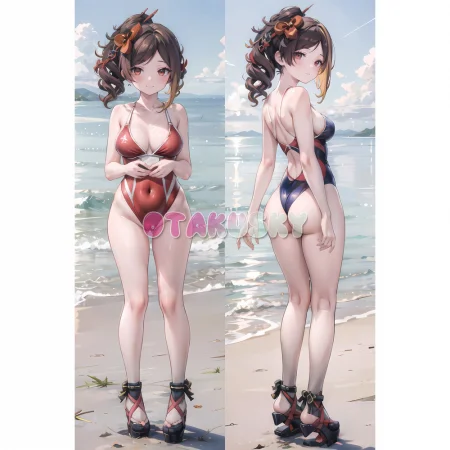 Genshin Impact Dakimakura Chiori Body Pillow Case