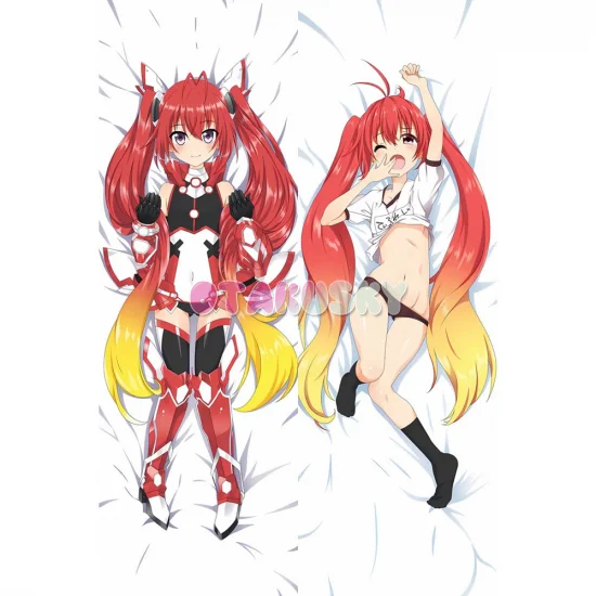 Gonna be the Twin-Tail!! Dakimakura Souji Mitsuka Body Pillow Case 02 - Click Image to Close