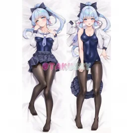 Genshin Impact Dakimakura Kamisato Ayaka Body Pillow Case 48