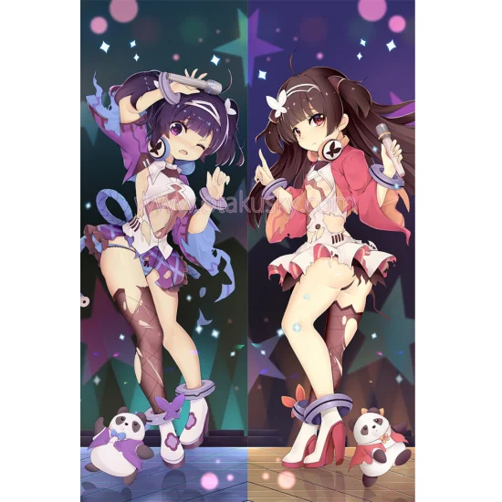 Azur Lane Dakimakura Ping Hai Ning Hai Body Pillow Case 02 - Click Image to Close