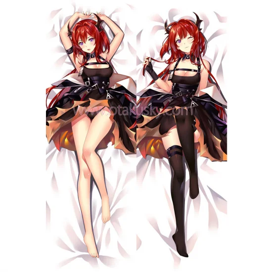 Arknights Dakimakura Surtr Body Pillow Case - Click Image to Close