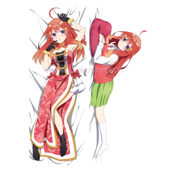 The Quintessential Quintuplets Dakimakura Nakano Itsuki Body Pillow Case 08 - Click Image to Close