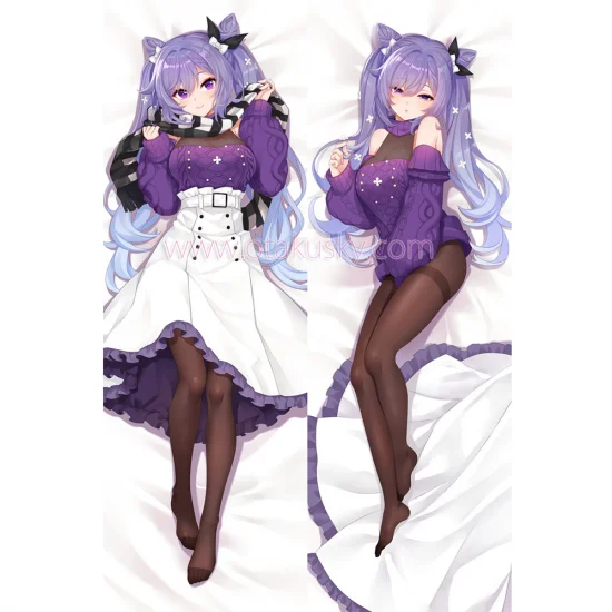 Genshin Impact Dakimakura Keqing Kokusei Body Pillow Case 07 - Click Image to Close