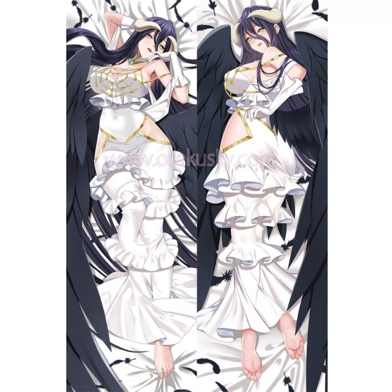 OVERLORD Dakimakura Albedo Body Pillow Case 19 - Click Image to Close