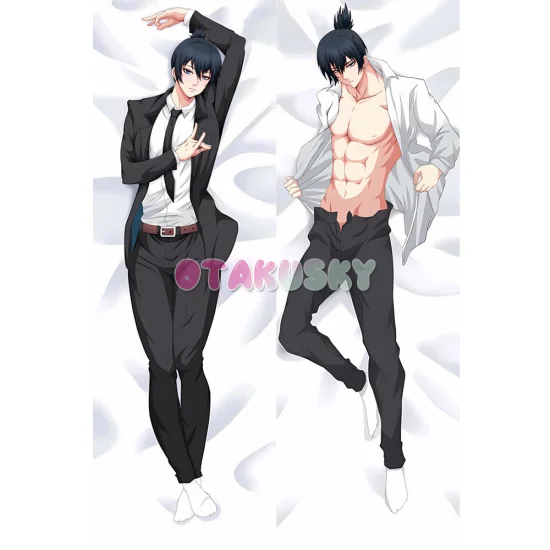 Chainsaw Man Dakimakura Aki Hayakawa Body Pillow Case - Click Image to Close