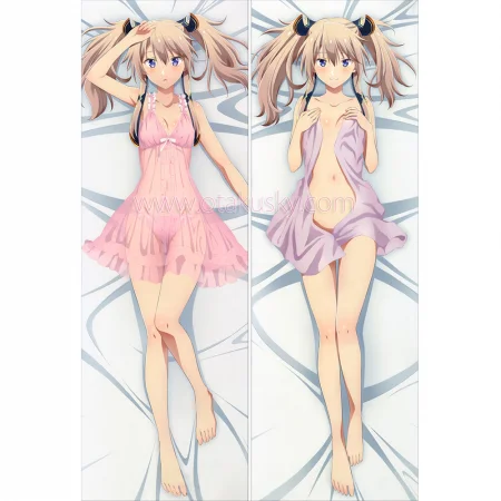 The Misfit of Demon King Academy Dakimakura Sasha Necron Body Pillow Case 02