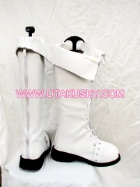 White Cosplay Boots 01