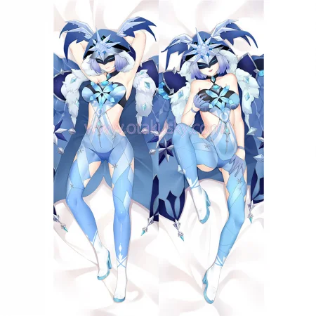 Genshin Impact Dakimakura Fatui Cryo Cicin Mage Body Pillow Case