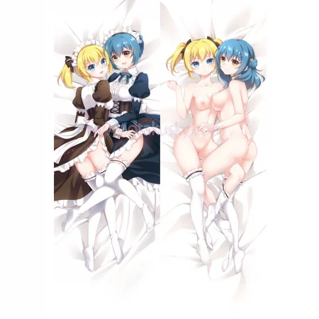 Battle Girl High School Dakimakura Kanon Kougami Shiho Kunieda Body Pillow Case 02