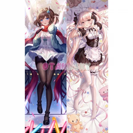 Virtual YouTuber Dakimakura Mahoro Kano Body Pillow Case