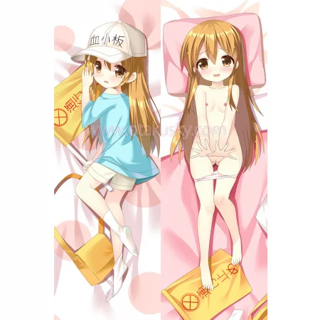 Cells at Work! Hataraku Saibou Dakimakura Kesshouban Body Pillow Case 10