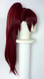 Maho Shojo Madoka Magika Sakura Kyoko Cosplay Wig