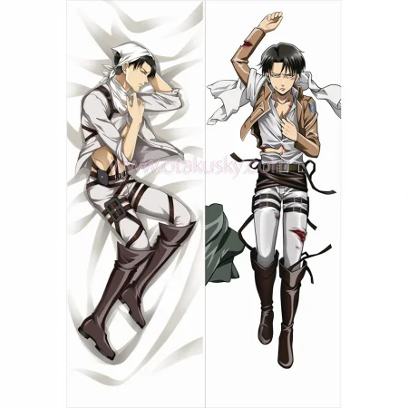 Attack on Titan Dakimakura Levi Body Pillow Case 11