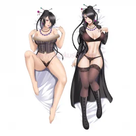 Final Fantasy Dakimakura Lucrecia Crescent Body Pillow Case