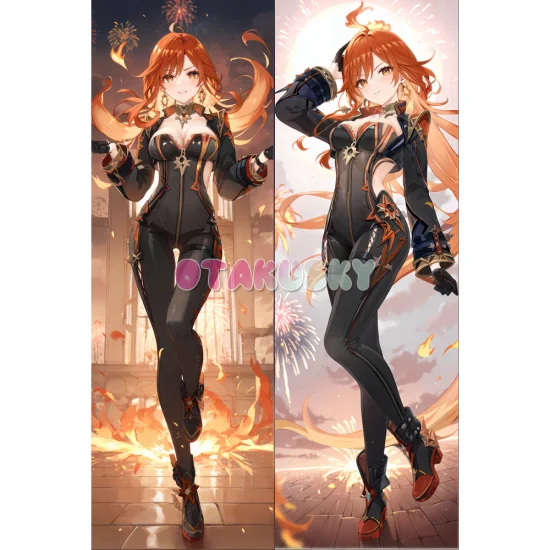 Genshin Impact Dakimakura Mavuika Body Pillow Case 03 - Click Image to Close