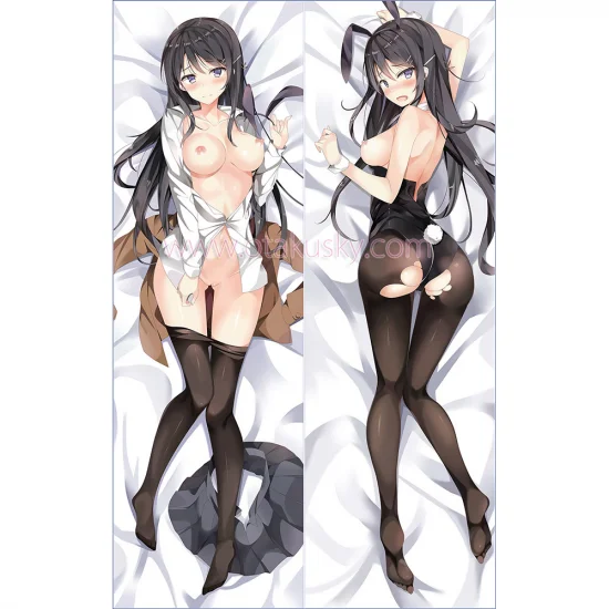 Seishun Buta Yarou Dakimakura Mai Sakurajima Body Pillow Case 11 - Click Image to Close