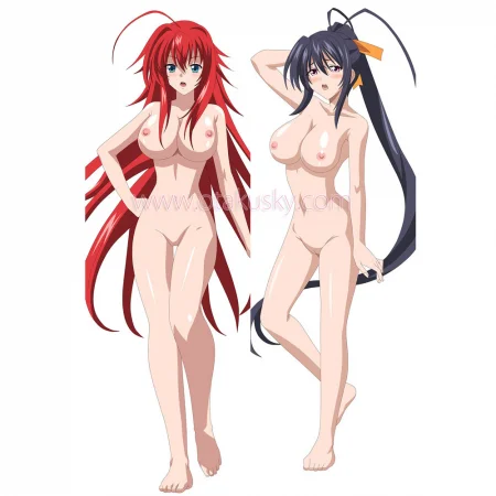 High School DXD Dakimakura Rias Gremory Akeno Himejima Body Pillow Case 02