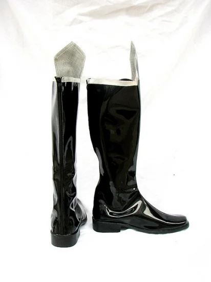 Black Cosplay Boots 04 - Click Image to Close