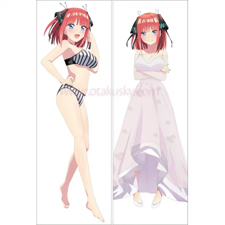 The Quintessential Quintuplets Dakimakura Nakano Nino Body Pillow Case 13