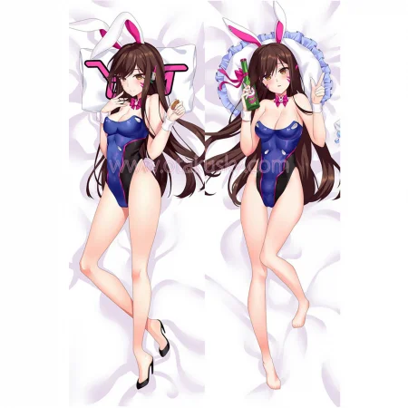 Overwatch OW Dakimakura D.Va Body Pillow Case 10