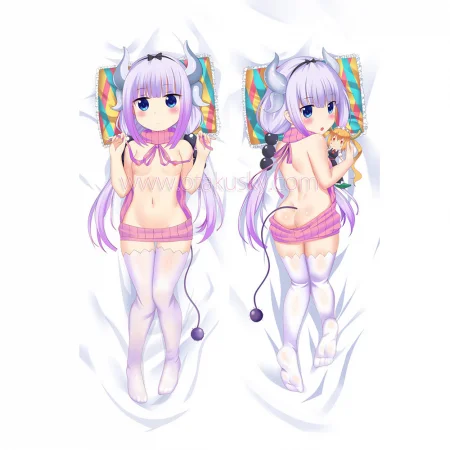 Miss Kobayashi's Dragon Maid Dakimakura Kanna Body Pillow Case 13