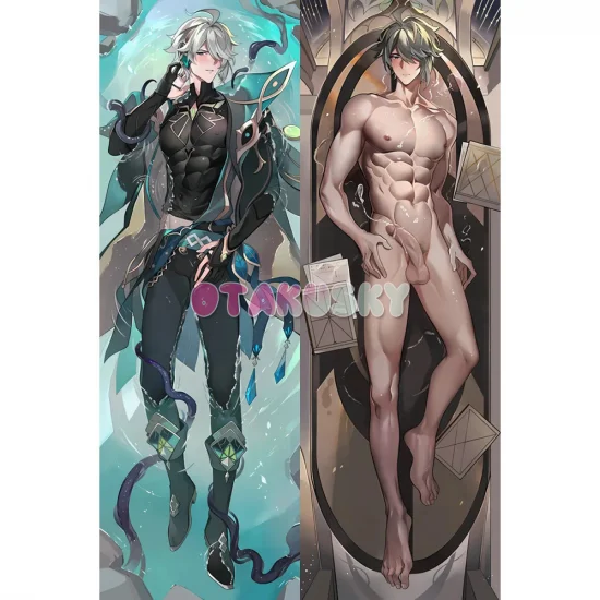 Genshin Impact Dakimakura Alhaitham Body Pillow Case 07 - Click Image to Close