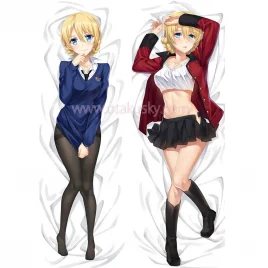 Girls und Panzer Dakimakura Darjeeling Body Pillow Case