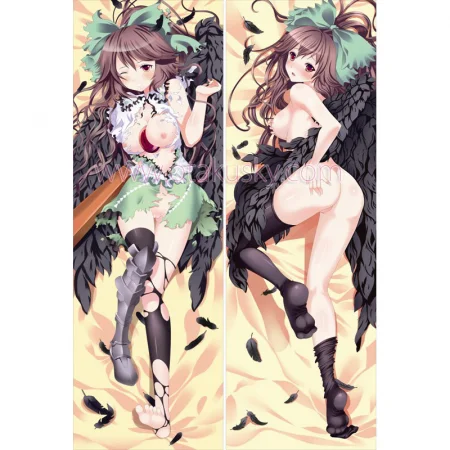 Touhou Project Dakimakura Utsuho Reiuji Body Pillow Case