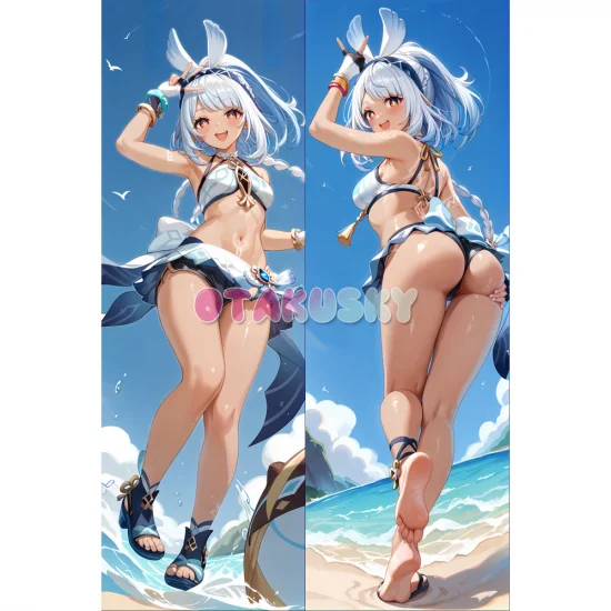 Genshin Impact Dakimakura Mualani Body Pillow Case 03 - Click Image to Close