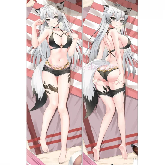 Arknights Dakimakura Lappland Body Pillow Case 02 - Click Image to Close