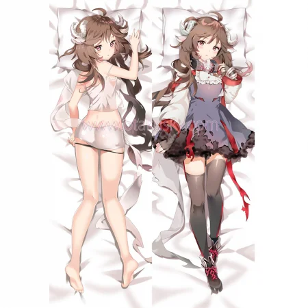 Arknights Dakimakura Eyjafjalla Body Pillow Case 06