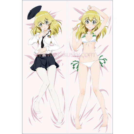 Girls und Panzer Dakimakura Carpaccio Body Pillow Case - Click Image to Close