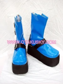 X Blue Cosplay Shoes