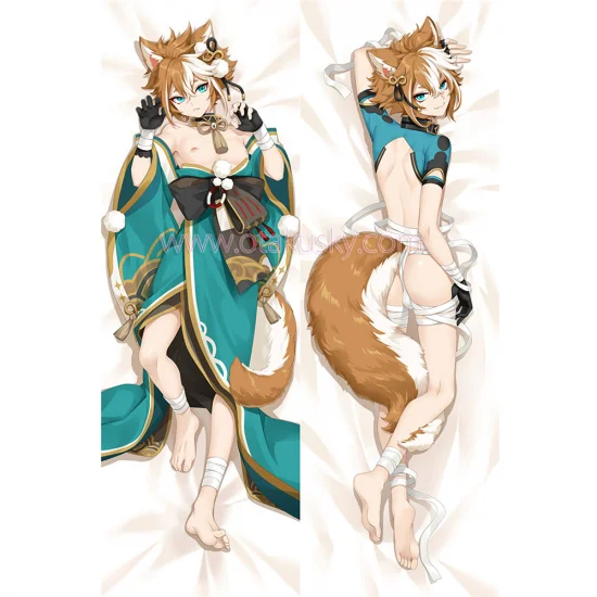 Genshin Impact Dakimakura Gorou Body Pillow Case 04 - Click Image to Close