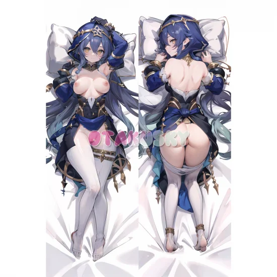 Genshin Impact Dakimakura Layla Body Pillow Case 10 - Click Image to Close