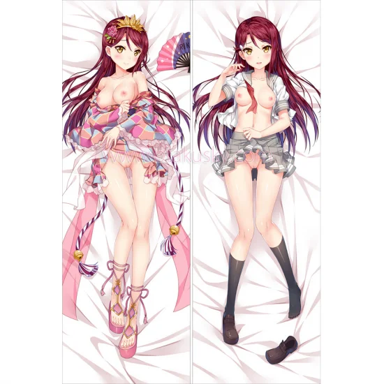 Love Live! Sunshine!! Dakimakura Sakurauchi Riko Body Pillow Case 04 - Click Image to Close