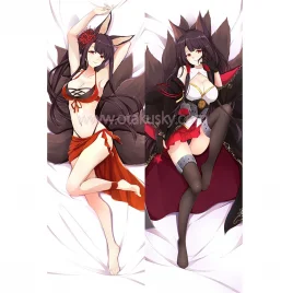 Azur Lane Dakimakura Akagi Body Pillow Case 03